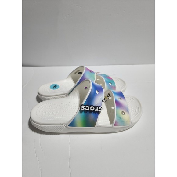 CROCS 207771-94S Men\'s Size 6 Women\'s Size 8 Multicolor Solarized Clog Sandals main image 4